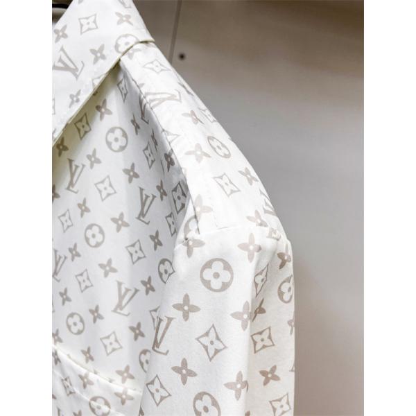 注目人気 LOUIS VUITTON ルイヴィトン コピー 長袖シャツ 胸ポケット仕様 ソフト素材 デイリー