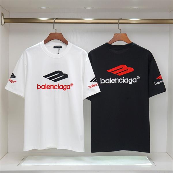注目アイテム 半袖Tシャツ  軽量生地 ストリート 夏トップス BALENCIAGA バレンシアガ コピー