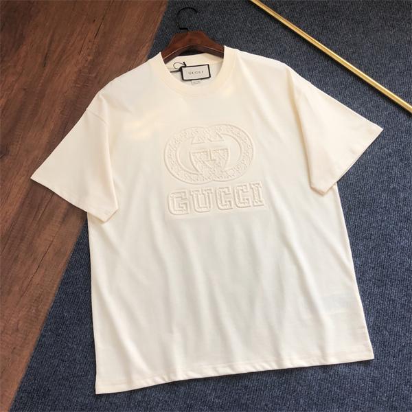 2026新作 人気爆発 半袖Tシャツ エンボス クルーネック カジュアル GUCCI グッチ コピー
