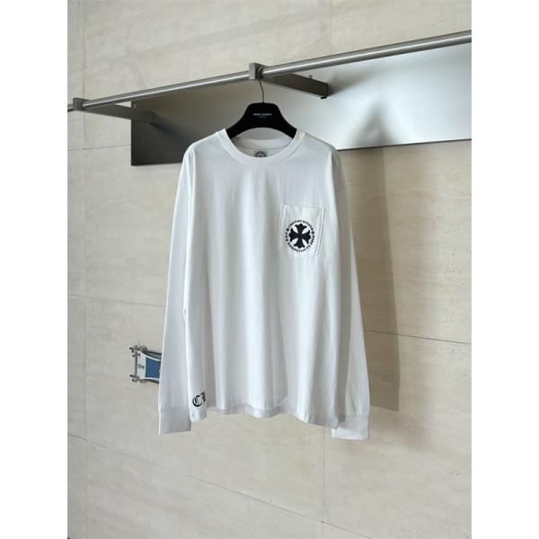 CHROME HEARTS クロムハーツ スーパーコピー 新作 ブラック ミニロゴ トレンドスタイル 半袖Tシャツ