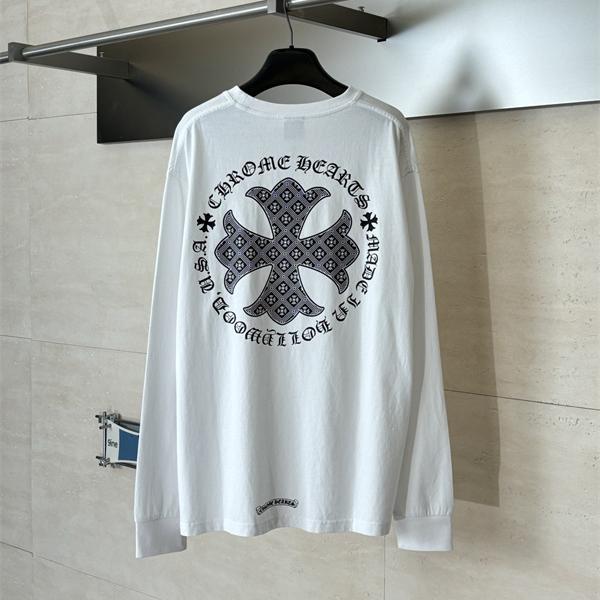 CHROME HEARTS クロムハーツ スーパーコピー 新作 ブラック ミニロゴ トレンドスタイル 半袖Tシャツ