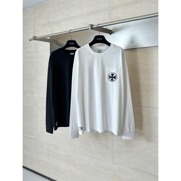 CHROME HEARTS クロムハーツ スーパーコピー 新作 ブラック ミニロゴ トレンドスタイル 半袖Tシャツ