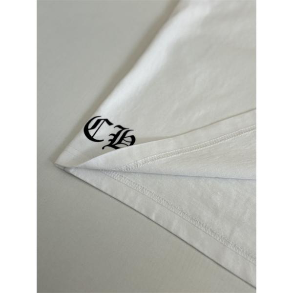CHROME HEARTS クロムハーツ スーパーコピー 新作 ブラック ミニロゴ トレンドスタイル 半袖Tシャツ