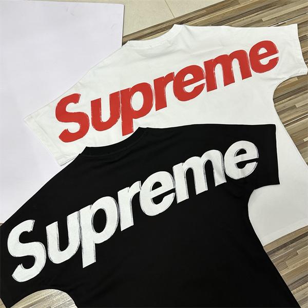 SUPREME シュプリーム コピー トレンド席巻 ブラック 2026新作 オーバーサイズ ストリート 半袖Tシャツ