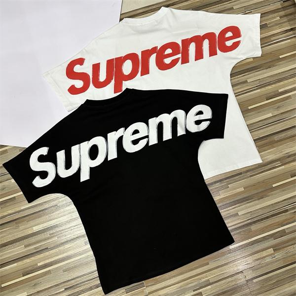 SUPREME シュプリーム コピー トレンド席巻 ブラック 2026新作 オーバーサイズ ストリート 半袖Tシャツ
