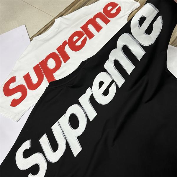 SUPREME シュプリーム コピー トレンド席巻 ブラック 2026新作 オーバーサイズ ストリート 半袖Tシャツ
