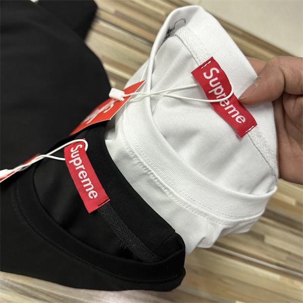 SUPREME シュプリーム コピー トレンド席巻 ブラック 2026新作 オーバーサイズ ストリート 半袖Tシャツ