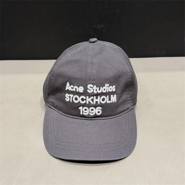 ACNE STUDIOS アクネ ストゥディオズ コピー 刺繍ロゴ キャップ コットン素材 シンプル 多色展開 ストリート