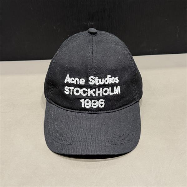 ACNE STUDIOS アクネ ストゥディオズ コピー 刺繍ロゴ キャップ コットン素材 シンプル 多色展開 ストリート