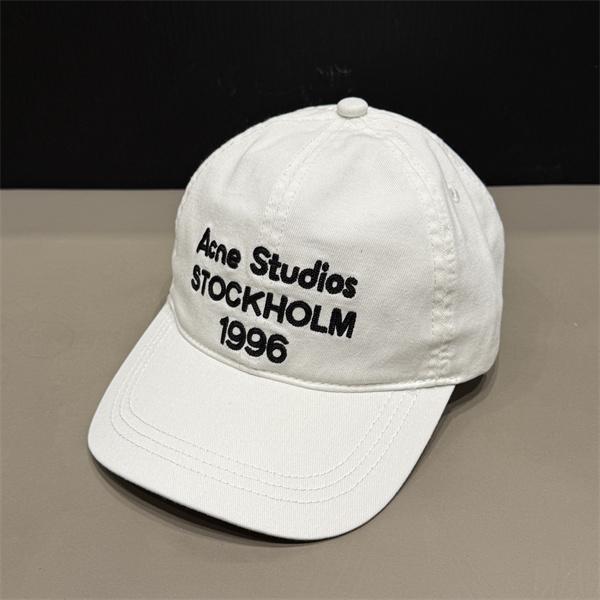 ACNE STUDIOS アクネ ストゥディオズ コピー 刺繍ロゴ キャップ コットン素材 シンプル 多色展開 ストリート