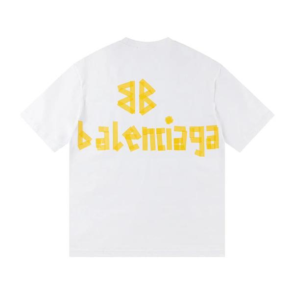BALENCIAGA アーバンストリート ロゴTシャツ ホワイト バレンシアガ 偽物 半袖 大人カジュアル