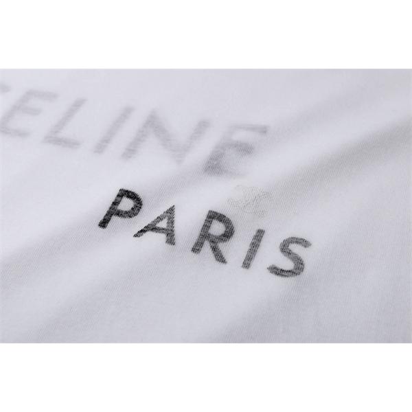 ☆エレガント☆CELINE セリーヌ 半袖tシャツコピー2026トレンド新作☆ユニセックス柔らかい生地