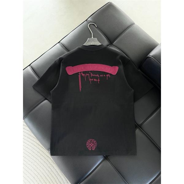 クロムハーツ スーパーコピー 高見え ホワイト 半袖 Tシャツ モード系 洗練 クール CHROME HEARTS ストリート映え