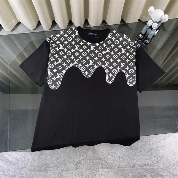 ルイヴィトン コピー 半袖Tシャツ LOUIS VUITTON 個性派 モード系 インパクト 柔らか素材 軽量 2026新作夏