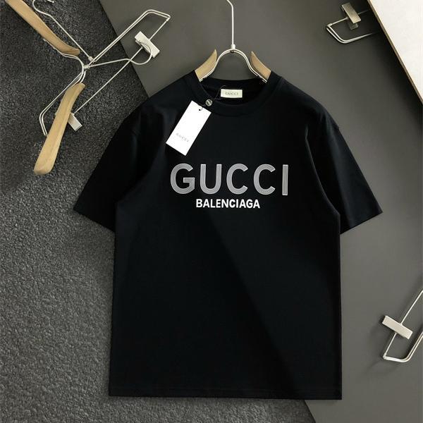 グッチ スーパーコピー 半袖Tシャツ GUCCI プリント シンプル モード系 ベーシック 高見え