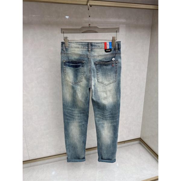 MONCLER デニムパンツ モンクレール スーパーコピー ヴィンテージ加工 カジュアル おしゃれ