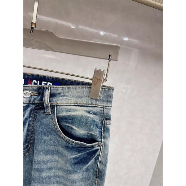 MONCLER デニムパンツ モンクレール スーパーコピー ヴィンテージ加工 カジュアル おしゃれ