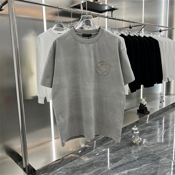 半袖Tシャツ 刺繍 カジュアル CHROME HEARTS 高見え 快適 トップス 2026新作 クロムハーツ コピー