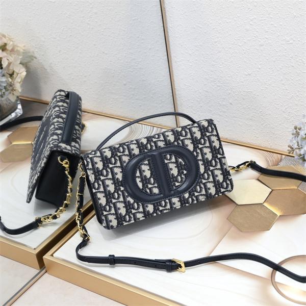 レディース ショルダーバッグ ジャガード織り DIOR ロゴパターン チェーン 高級感 ディオール コピー