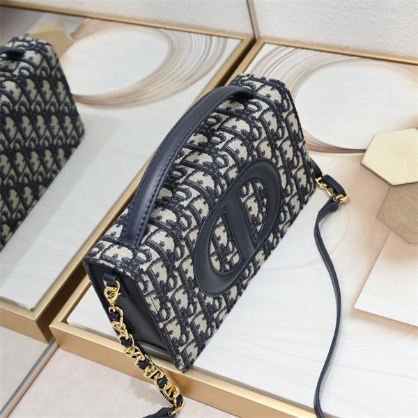 レディース ショルダーバッグ ジャガード織り DIOR ロゴパターン チェーン 高級感 ディオール コピー