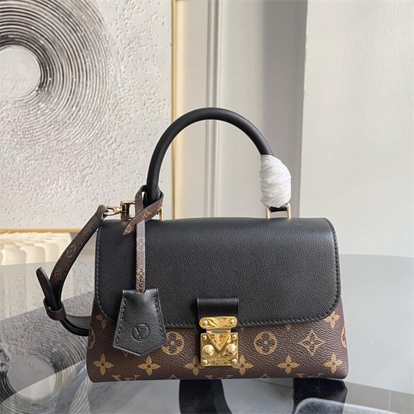 LOUIS VUITTON レディース ハンドバッグ モノグラム風 フラップ 上品スタイル 2WAY仕様 ルイヴィトン コピー