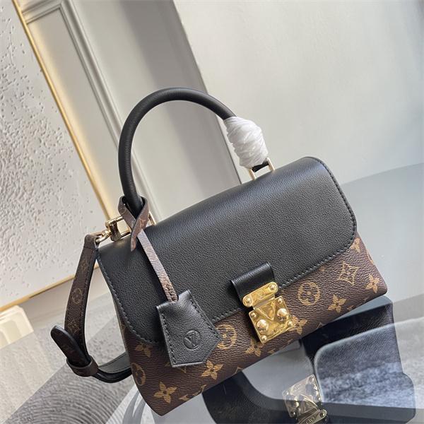  LOUIS VUITTON レディース ハンドバッグ モノグラム風 フラップ 上品スタイル 2WAY仕様 ルイヴィトン コピー