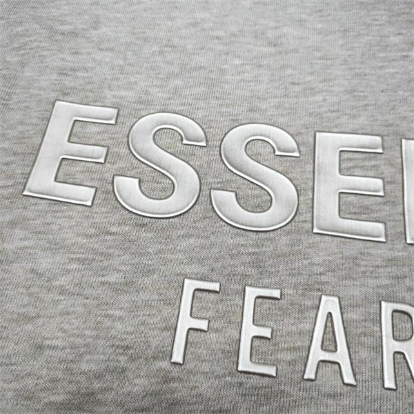 ユニセックス エッセンシャルズ コピー 半袖カットソー ESSENTIALS ミニロゴ 無地風デザイン 上品シンプル