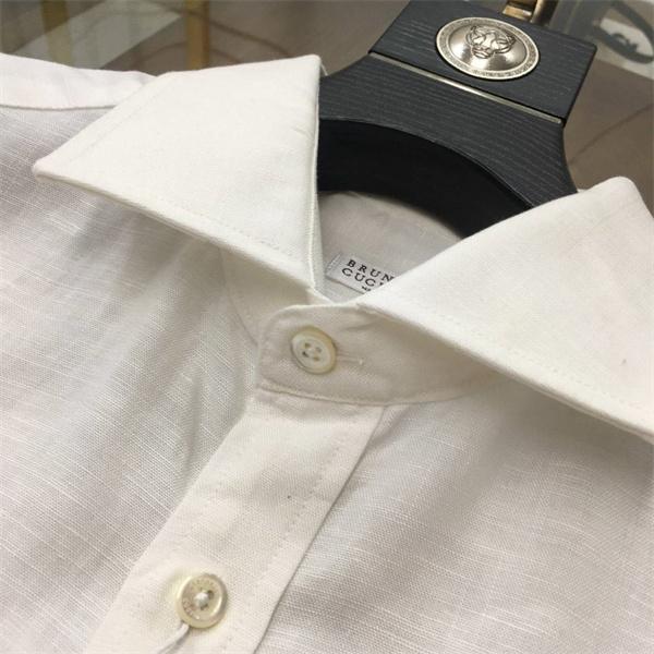 Berluti スリムシルエット ベルルッティ スーパーコピー シャツ ブラウン フロントボタン 上品 シンプル モード