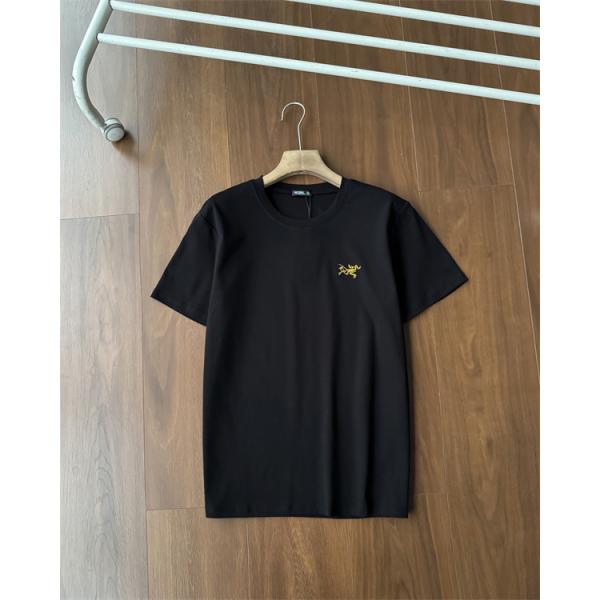 ホワイト ブラックアークテリクス コピー ARC'TERYX ミニマル 半袖Tシャツ シンプル 上品 軽量 快適