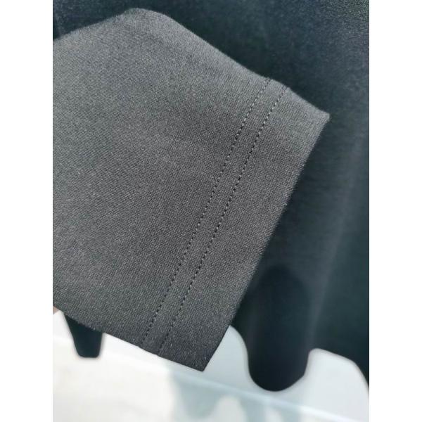 柔らかなフェンディーモンスターカットソー トップス メンズ FENDI 長袖Tシャツコピー丸首 2色可選