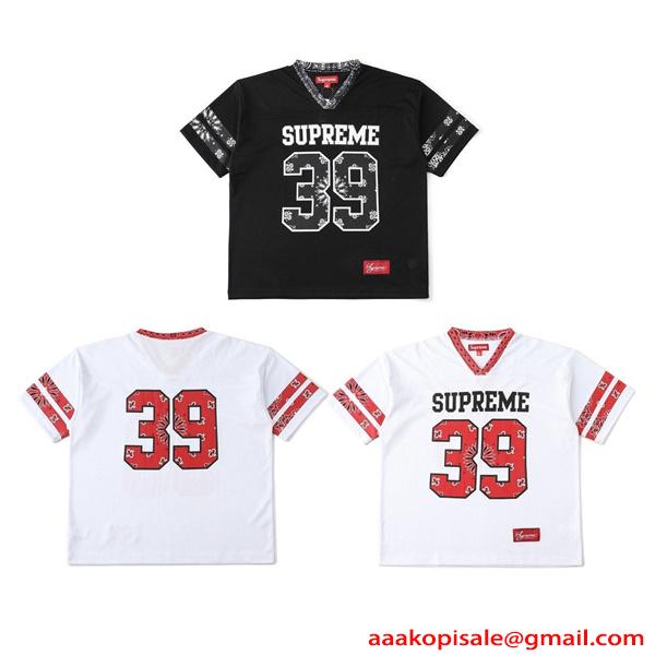 SUPREME 半袖Tシャツ シュプリーム コピー メッシュ素材 プリント 通気