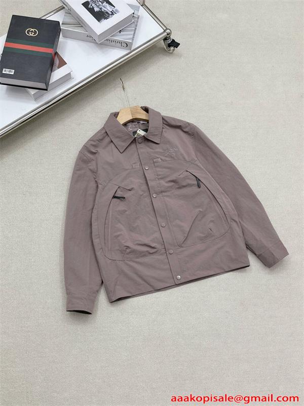 高機能 防風 軽量 ジャケット アークテリクス コピー メンズ アウトドア ストレッチ 撥水 ARC'TERYX