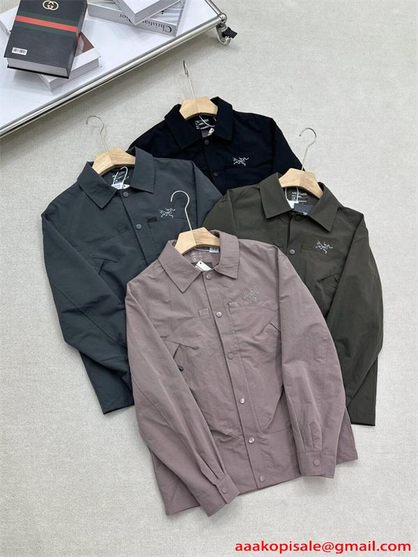 高機能 防風 軽量 ジャケット アークテリクス コピー メンズ アウトドア ストレッチ 撥水 ARC'TERYX