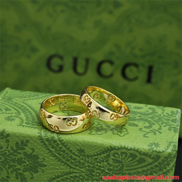 洗練☆☆グッチ指輪コピーGUCCIアクセサリー人気おしゃれ上品2026トレンド男女OK