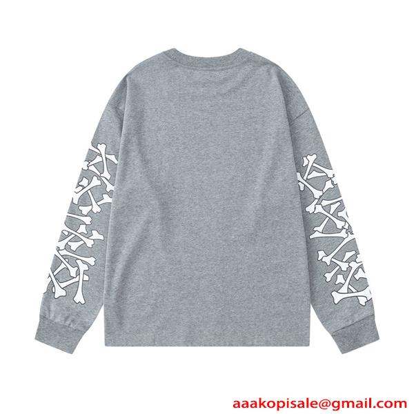 AMIRI スーパーコピー 長袖Tシャツ メンズ オーバーサイズ アミリ ストリート系 トレンド