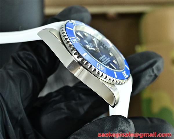 腕時計 メンズ ダイバー風 ブルーダイヤル 40mm 防水 ROLEX カジュアル ロレックス スーパーコピー