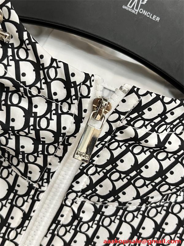 DIOR セットアップ ホワイト ディオール コピー フーディ ショート