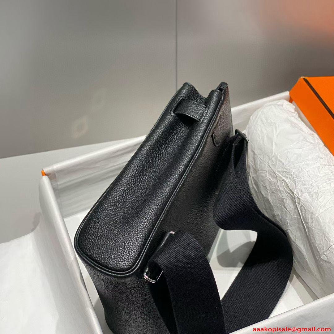 バッグ メンズ エルメス スーパーコピー ミニショルダー シンプル無地 高級感 モード系 Hermès