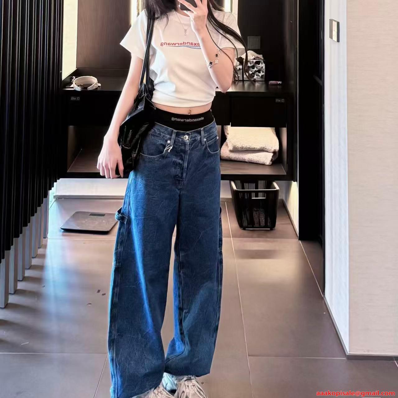 デニムパンツ レディース ルーズフィット アレキサンダー コピー ワン 