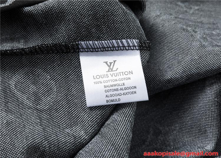  プリント セットアップ LOUIS VUITTON メンズ 半袖Tシャツ ルイヴィトン コピー ショートパンツ 上下セット