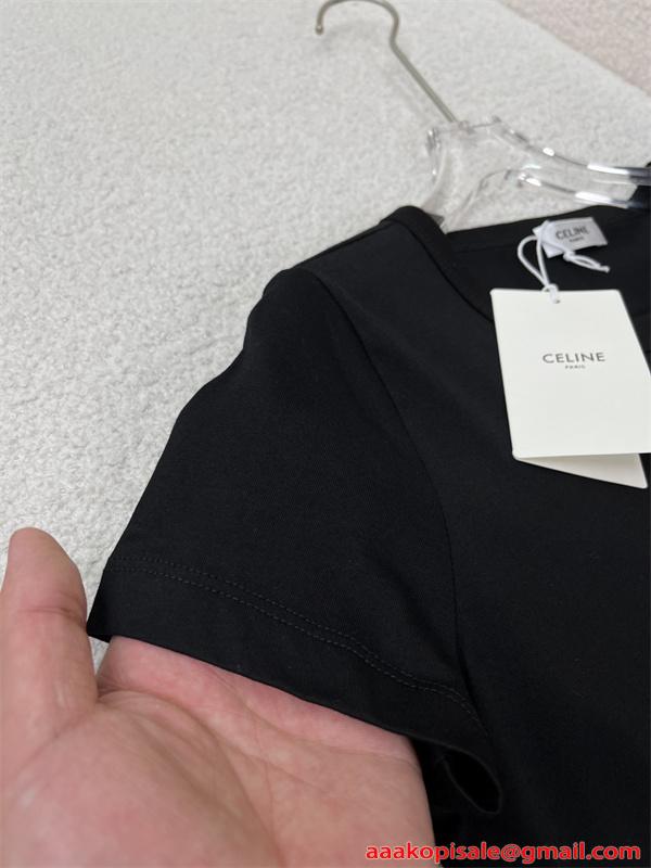 ♥2026人気♥CELINE セリーヌ tシャツレディースコピーエレガントカジュアル半袖トップスTriomphe
