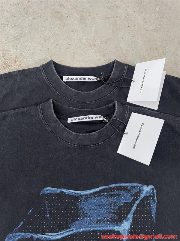 アレキサンダーワン コピー 半袖Tシャツ Alexander wang グラフィック