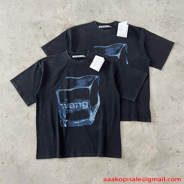 アレキサンダーワン コピー 半袖Tシャツ Alexander wang グラフィック