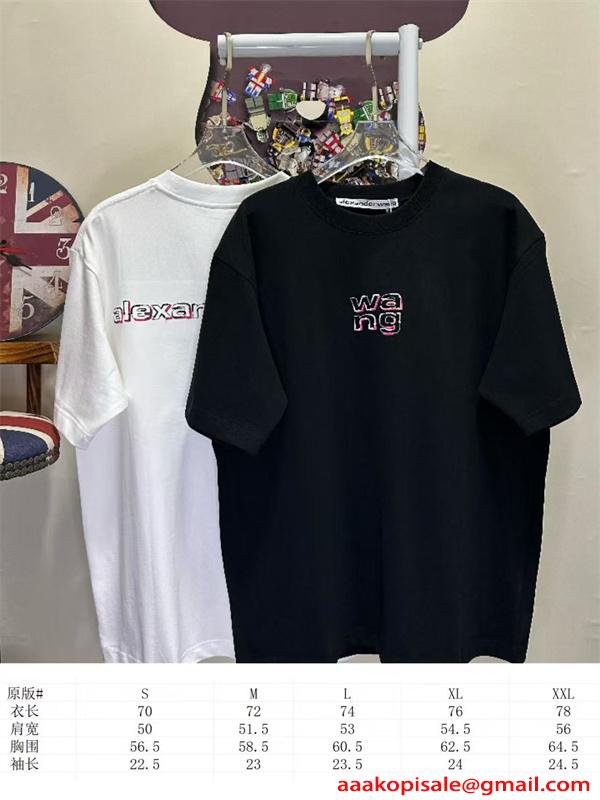 Tシャツ Alexander wang カラープリント アレキサンダーワン コピー