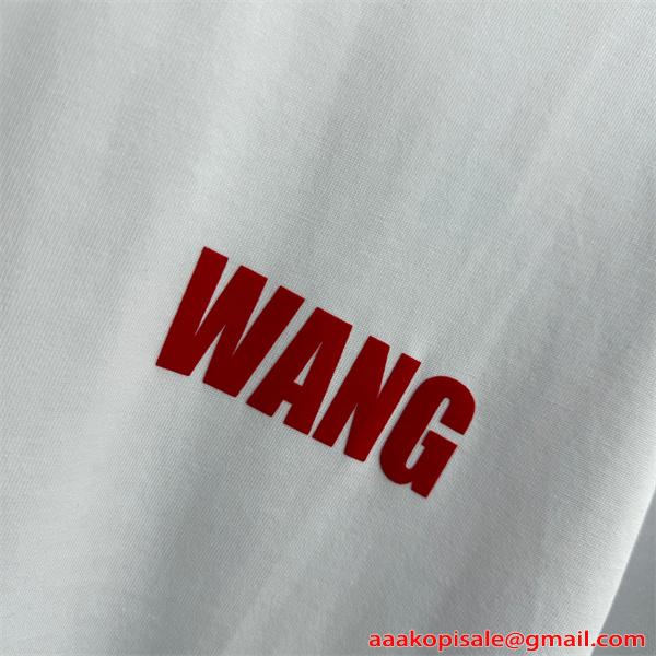 Tシャツ メンズ ワンポイント シンプル アレキサンダーワン コピー Alexander wang ストリート カジュアル
