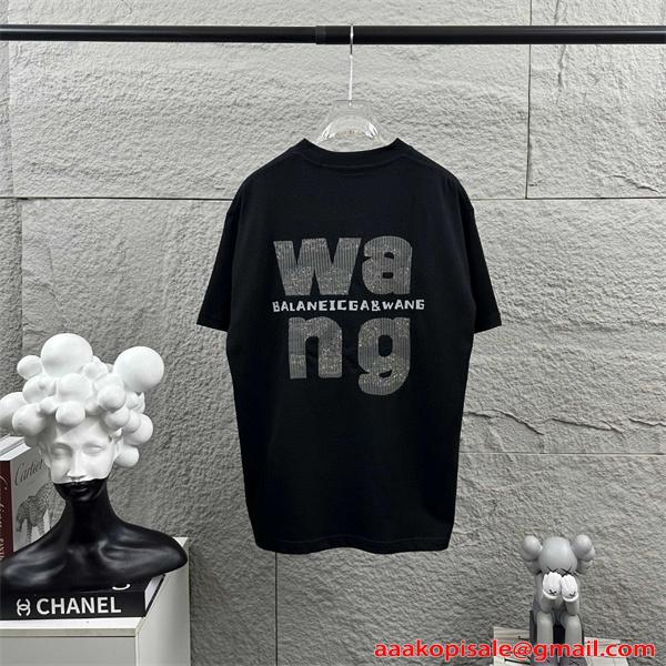 バックプリントTシャツ Alexander wang ビッグロゴ アレキサンダーワン