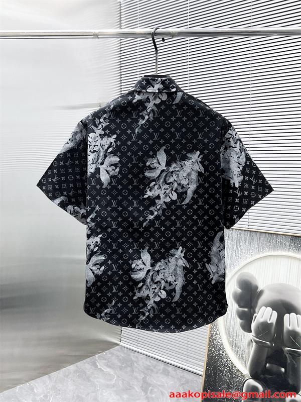 セットアップ Louis Vuitton 半袖シャツ ルイヴィトン コピー ショート