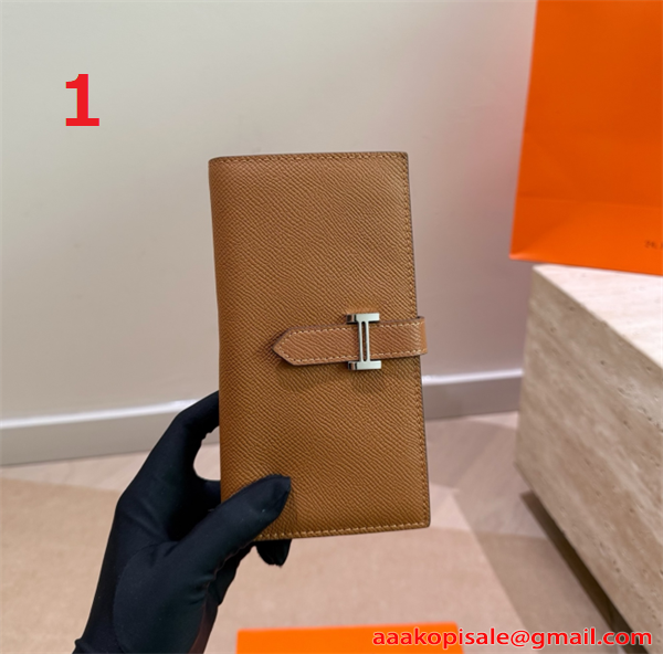 ６色♥2026♥Hermes bearnエルメス長財布スーパーコピー男女OK人気上質なアイテム