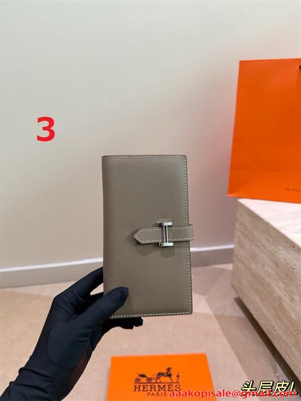 ６色♥2026♥Hermes bearnエルメス長財布スーパーコピー男女OK人気上質なアイテム