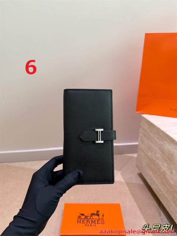 ６色♥2026♥Hermes bearnエルメス長財布スーパーコピー男女OK人気上質なアイテム